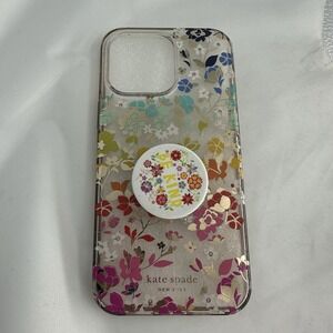 Kate Spade Apple iPhone 14 Pro Max Protective Hardshell Case Flowerbed